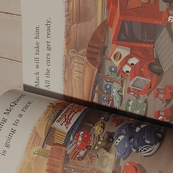 3/$13 Disney Pixar Cars Five Fast Tales 5 Early Readers Book For Young Children - Picture 5 of 6